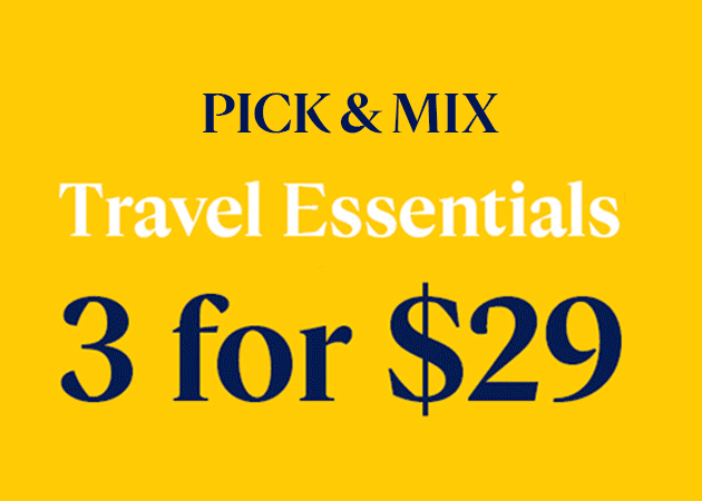 3 For $29 Travel Essentials
